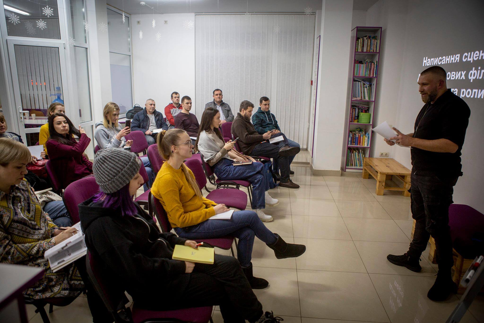 Християни провели майстер-клас для майбутніх сценаристів