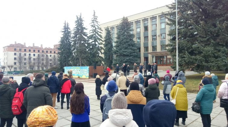 Християни у Кам’янець-Подільському благали Бога благословити місто і мешканців та каялися за гріхи комунізму
