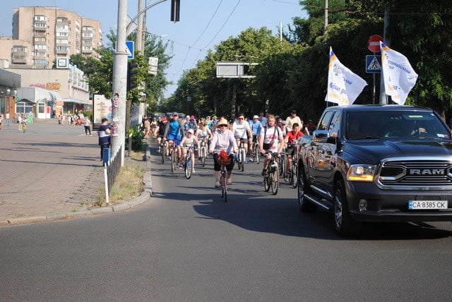 10 липня у Черкасах відбувся велопробіг «Всі разом за сім’ю»