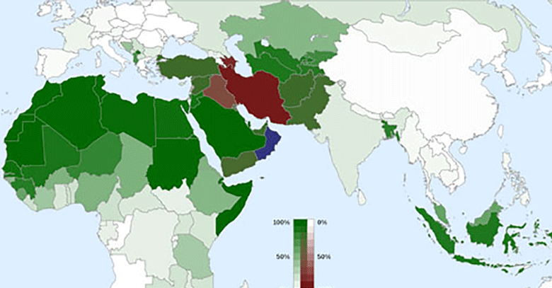 Чисельність мусульманського населення
