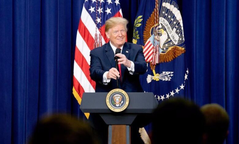 президент Трамп