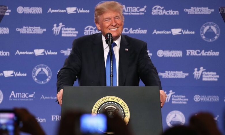 Президент Трамп