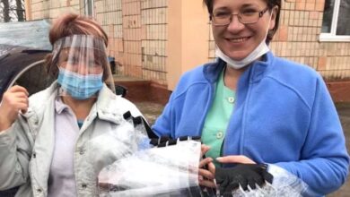 захисні маски-екрани