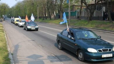 автопробіг Христос воскрес