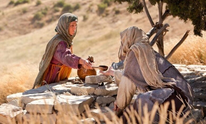 зустріч біля криниці