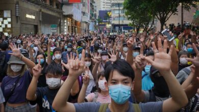 Напруженість в Гонконзі