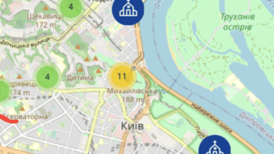 онлайн-карта церков