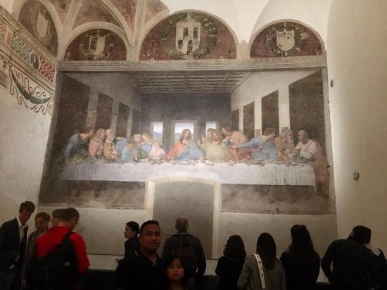 Фреску «Таємна вечеря» в церкві у Мілані можна побачити до 21 лютого з дотриманням карантинних обмежень