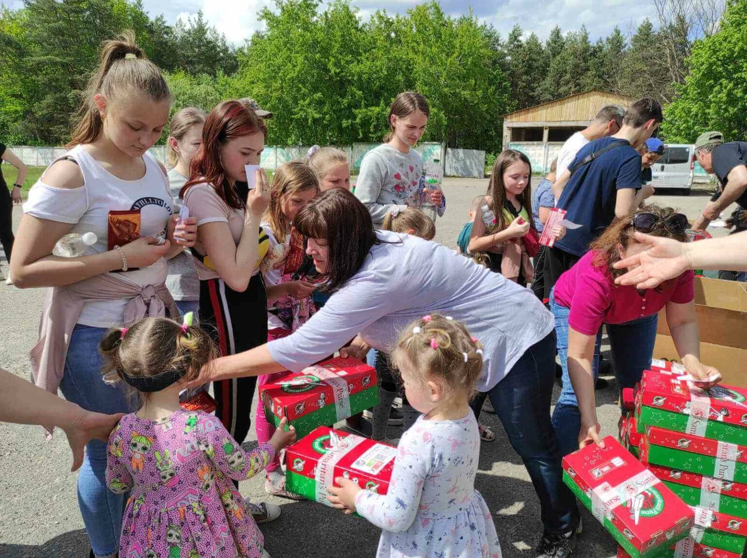 Свято для дітей військових: на Київщині представники християн-військовослужбовців провели дитячий захід