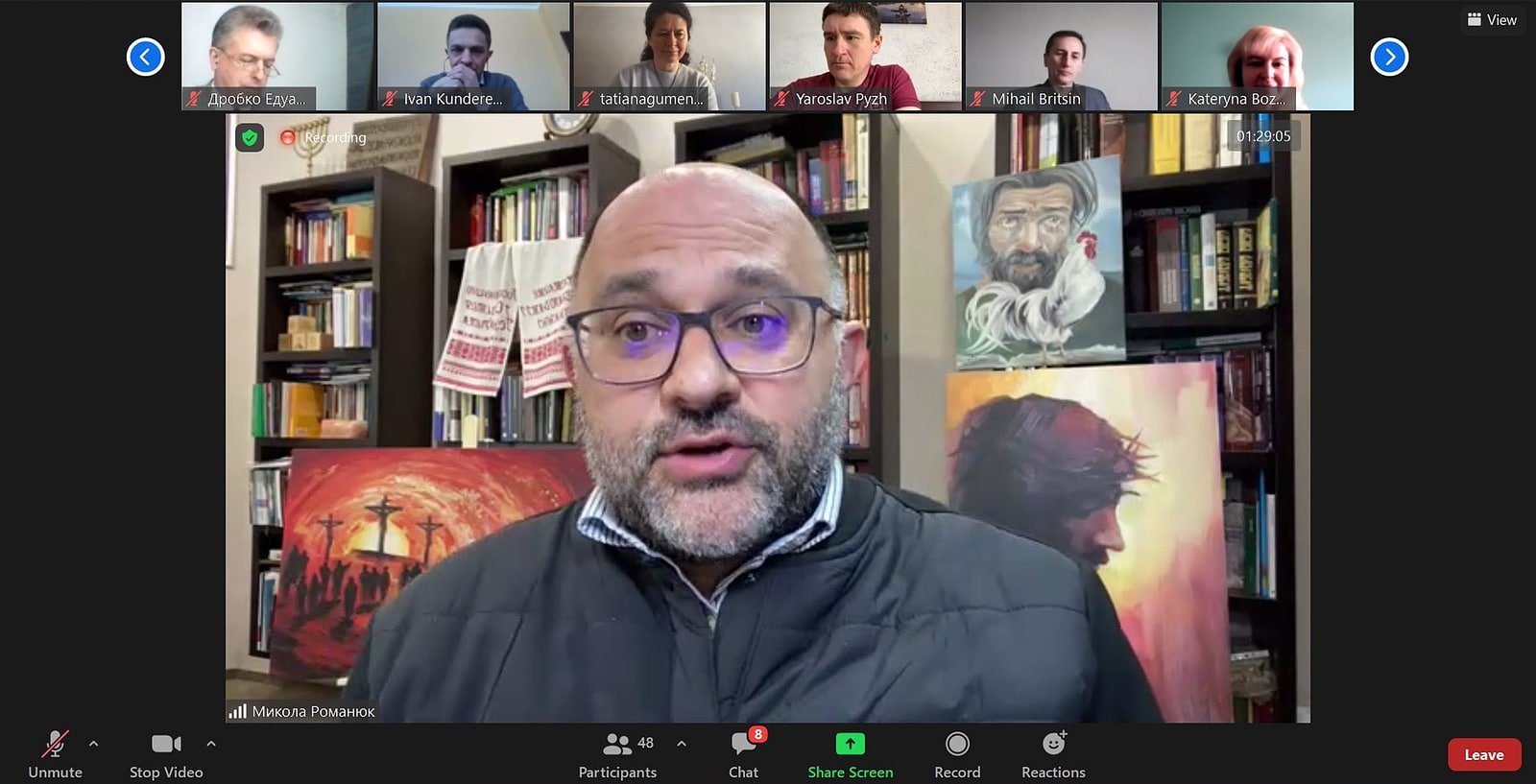 Відбувся Великодній молитовний сніданок українських вчених, у якому взяли участь Принц та Принцеса з Бельгії