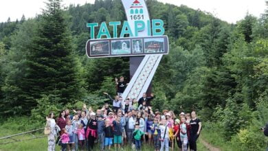 в Карпатах