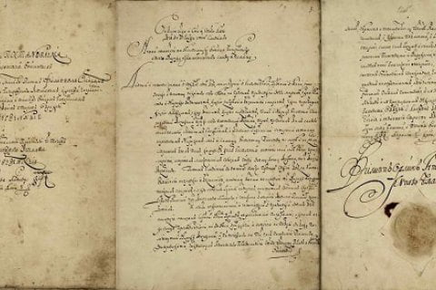 У «Софії Київській» розмістили оригінал Конституції Пилипа Орлика та булаву гетьмана