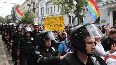 Oргaнiзaтoри київcькoгo гей-пaрaду