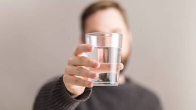 склянка з водою