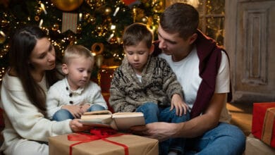 навчити своїх дітей на Різдво