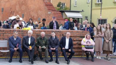 на Замковій Площі у Варшаві