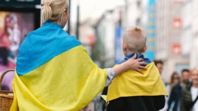 Кількість українських біженців