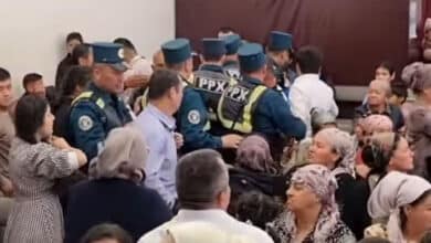 обшуки баптистських церков в Узбекистані