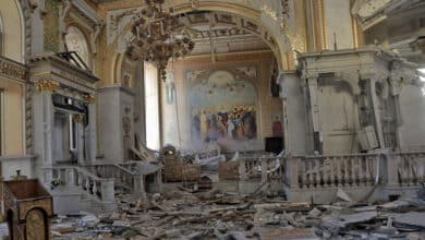 Російська ракетна атака Одеса