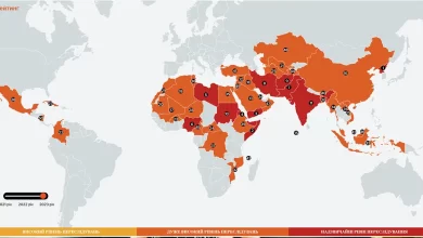 Глобальна карта переслідувань християн від Open Doors