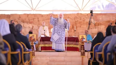 Християнська молитва в Петрі