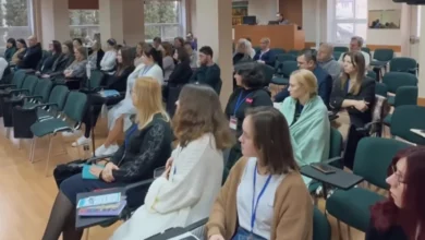 Учасники конференції „Посвята глухим” в Ірпінській біблійній семінарії під час навчальної сесії