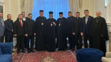 Делегація Ради Церков під час зустрічі з Президентом Конференції Європейських Церков у Лондоні