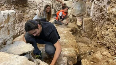 Розкопки під Храмом Гробу Господнього в Єрусалимі, березень 2025