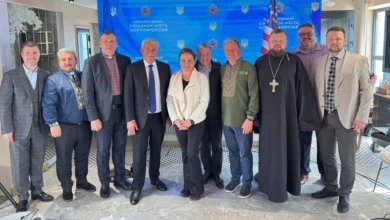 Учасники молитовного сніданку в Чорноморську