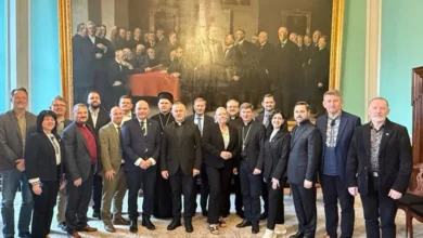 Делегація ВРЦіРО в Парламенті Данії