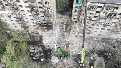 Наслідки нічної атаки дронами й ракетами по Києву 17 червня 2025 року