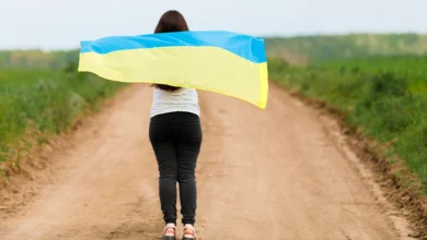 Українська дівчина після повернення з Росії в рамках ініціативи Bring Kids Back UA