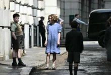 Знімальний майданчик фільму «Племінник чародія» Netflix у центрі Лондона