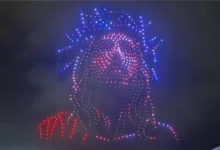 Церква в Техасі використала шоу з 1000 дронів, щоб проголосити Євангеліє на Різдво