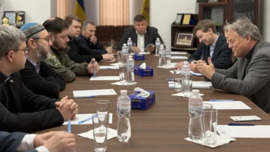 Зустріч представників ВРЦіРО з норвезьким священником у Києві