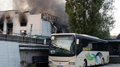 Наслідки ракетного удару по церкві «Нове життя» у Києві.